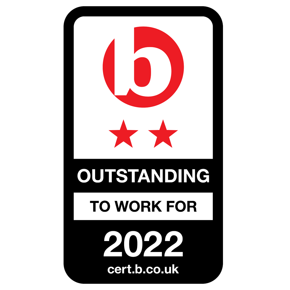 Best Companies 2 star accreditation