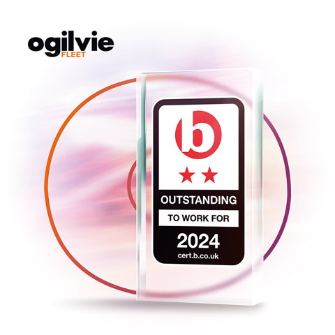 Ogilvie Fleet is a Best Company 2-star accredited business for a fifth year in a row, making us an Outstanding Company to Work For