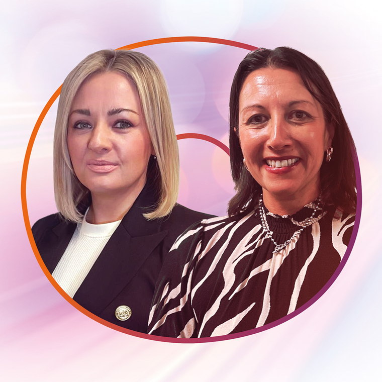 Helen Asher and Roxanne Stones