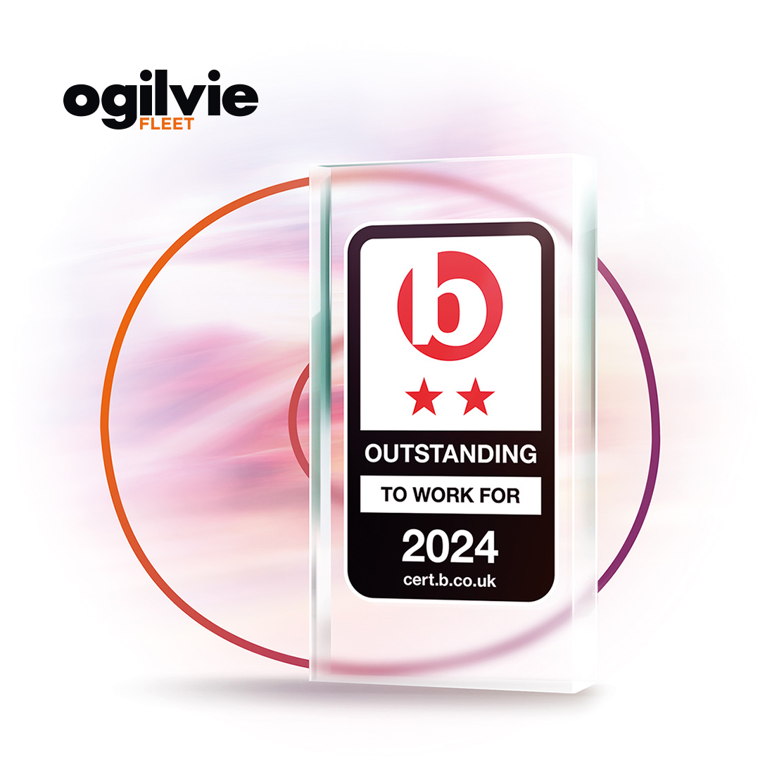 Ogilvie Fleet is a Best Company 2-star accredited business for a fifth year in a row, making us an Outstanding Company to Work For