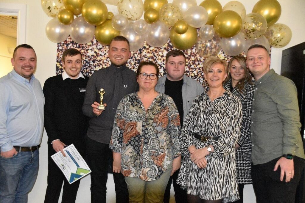 Member of staff from Ogilvie Fleet attended the TELL Organisation Modern Apprentice & Rising Star of the Year Awards