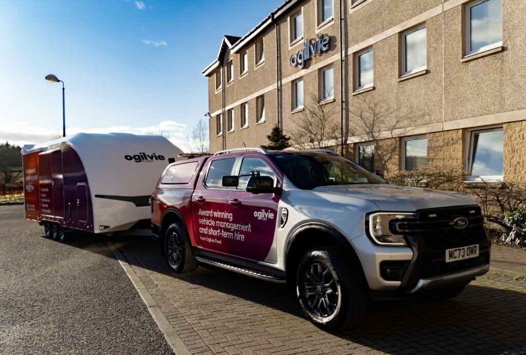 One of Ogilvie's Rental Select + delivery vehicles
